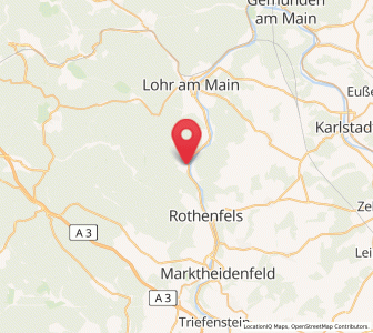 Map of Neustadt a. Main, Bavaria