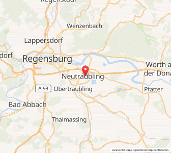Map of Neutraubling, Bavaria