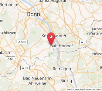 Map of Niederbachem, North Rhine-Westphalia
