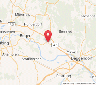 Map of Niederwinkling, Bavaria