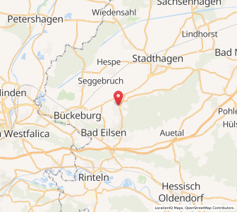 Map of Obernkirchen, Lower Saxony