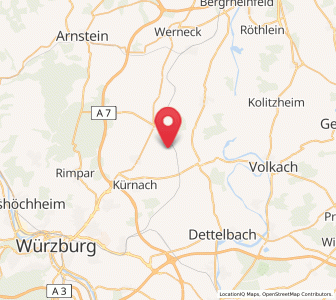 Map of Oberpleichfeld, Bavaria