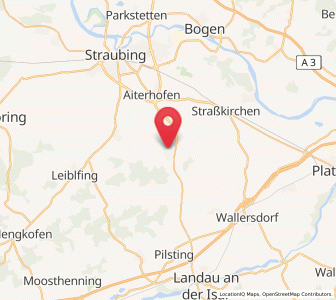 Map of Oberschneiding, Bavaria