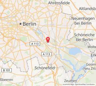 Map of Oberschöneweide, Berlin