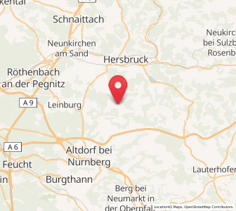 Map of Offenhausen, Bavaria