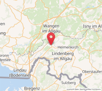 Map of Opfenbach, Bavaria