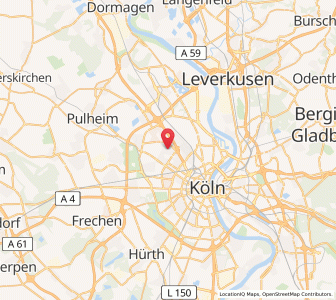 Map of Ossendorf, North Rhine-Westphalia