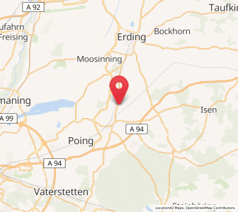 Map of Ottenhofen (Erding), Bavaria
