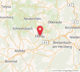 Map of Ottrau, Hesse