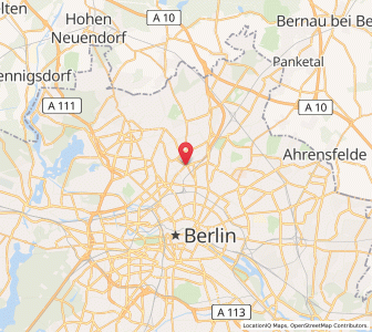 Map of Pankow, Berlin