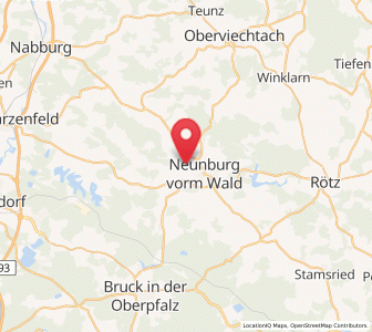 Map of Pettendorf, Bavaria