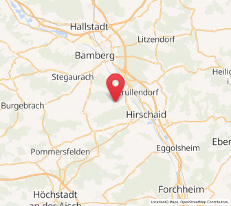 Map of Pettstadt, Bavaria
