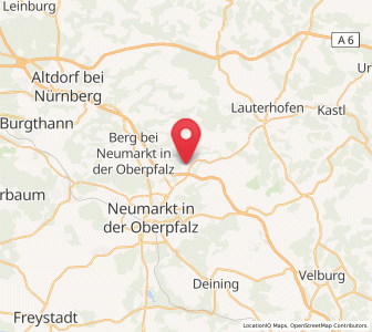 Map of Pilsach, Bavaria