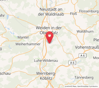 Map of Pirk, Bavaria
