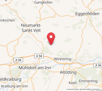 Map of Pleiskirchen, Bavaria
