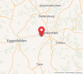 Map of Postmünster, Bavaria