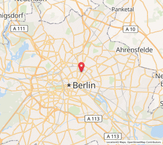 Map of Berlin-Prenzlauer Berg, Berlin