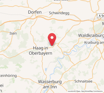 Map of Ramsau, Bavaria