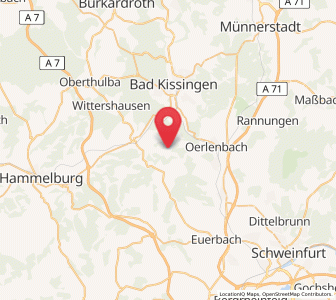 Map of Ramsthal, Bavaria