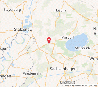 Map of Rehburg-Loccum, Lower Saxony