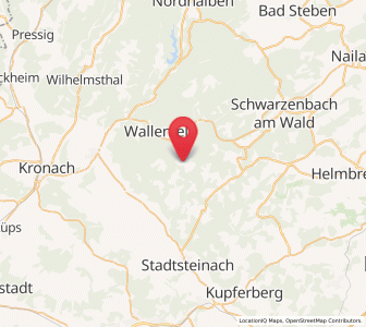 Map of Reichenbach, Bavaria