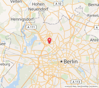 Map of Reinickendorf, Berlin