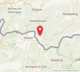 Map of Reit im Winkl, Bavaria