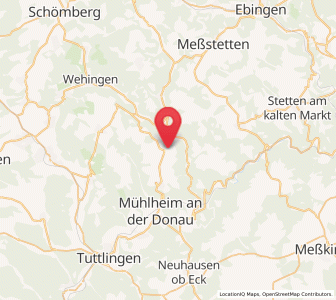 Map of Renquishausen, Baden-Wurttemberg