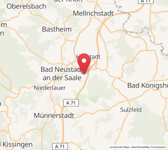 Map of Rödelmaier, Bavaria
