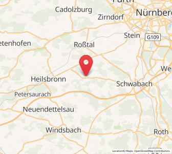 Map of Rohr, Bavaria