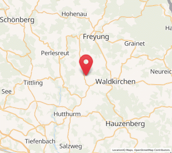 Map of Röhrnbach, Bavaria