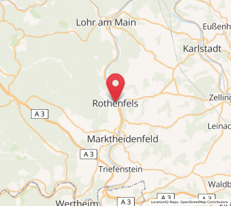 Map of Rothenfels, Bavaria