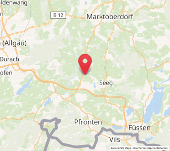 Map of Rückholz, Bavaria