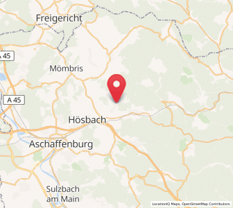 Map of Sailauf, Bavaria