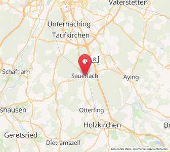 Map of Sauerlach, Bavaria