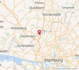 Map of Schnelsen, Hamburg