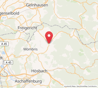 Map of Schöllkrippen, Bavaria