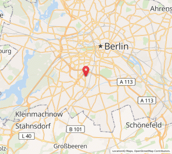 Map of Schöneberg, Berlin