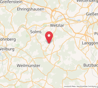 Map of Schwalbach, Hesse