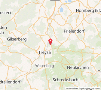 Map of Schwalmstadt, Hesse