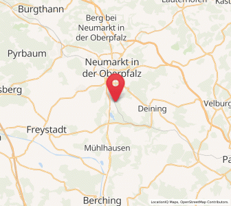 Map of Sengenthal, Bavaria