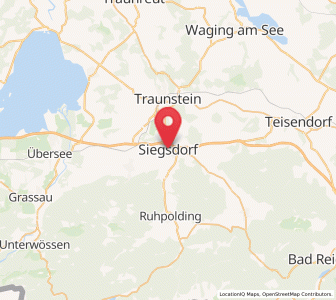 Map of Siegsdorf, Bavaria