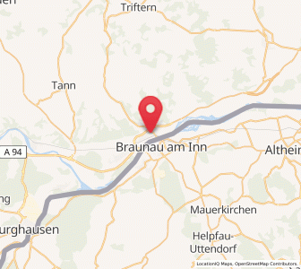 Map of Simbach am Inn, Bavaria