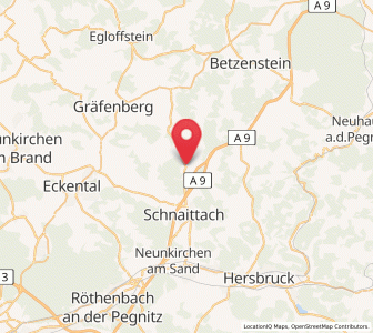 Map of Simmelsdorf, Bavaria