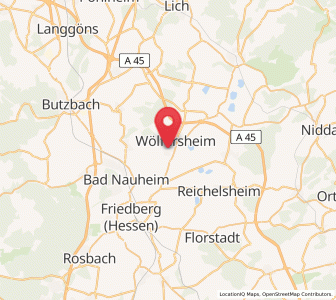 Map of Sodila, Hesse