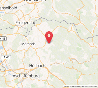 Map of Sommerkahl, Bavaria