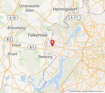 Map of Berlin-Staaken, Berlin