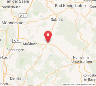 Map of Stadtlauringen, Bavaria