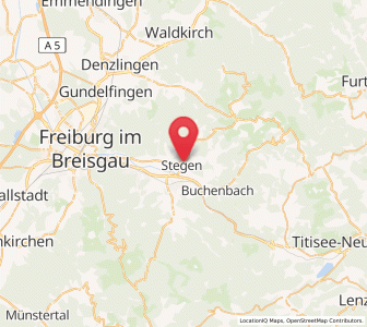 Map of Stegen, Baden-Wurttemberg