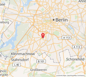Map of Berlin-Steglitz, Berlin